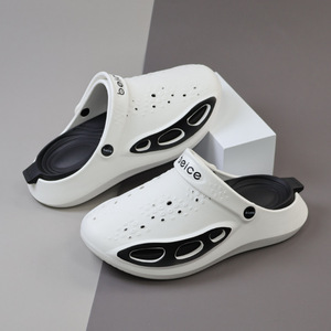 Sandalias Beice para Hombre, Casuales de Verano, con Suela Gruesa Antideslizante, Transpirables, para Playa, Conducir, Punta Cerrada, Suela de EVA - Product Image 3