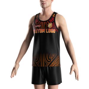 Camisetas sin mangas de culturismo para hombre OEM/ODM, camisetas sin mangas 5XL, camisetas sin mangas de rugby. - Product Image 5