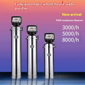 3000-8000l 0.01 दर्पण पूरी तरह से स्वचालित बैकवॉश स्टेनलेस स्टील पूरे घर अल्ट्राफिल्ट्रेशन वाटर प्यूरीफायर वाटर फिल्टर सिस्टम - Product Image 1