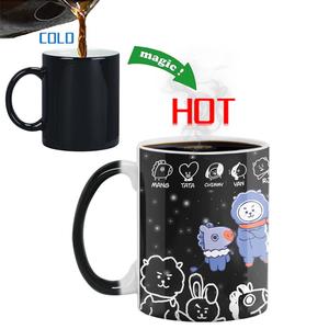ถ้วยกาแฟเซรามิกสีขาว<span class=keywords><strong>ดำ</strong></span>11 oz แก้วเปลี่ยนสีเปล่าพิมพ์ซับลิเมชันสุดวิเศษ - Product Image 1