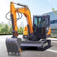 Mini-excavatrice agricole 3,5t 1t 2t 6 tonnes avec moteur EPA/Euro5, livraison gratuite, pelle sur chenilles, machine de terrassement, excavatrice 6 tonnes
