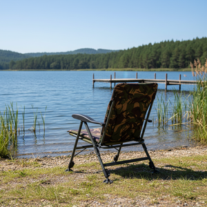 Sedia da Pesca Pieghevole in Stile Europeo, Resistente, con Struttura in Ferro, Regolabile, Portatile e Reclinabile - Product Image 6