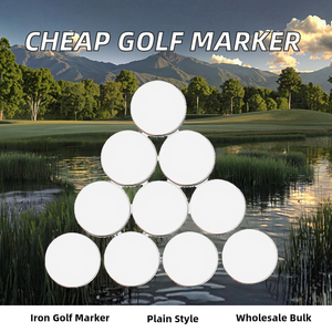 ขายส่งจำนวนมาก ราคาถูก ที่ทำเครื่องหมายลูกกอล์ฟเปล่า YJ Iron ขนาด 24 มม. 25 มม. - Product Image 2
