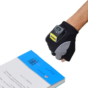 Bluetooth Barcode scanner reader android PDA QR code reader with glove MS02 for warehouse