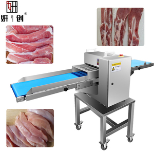 เครื่องหั่นเนื้อวัวสด/เครื่องหั่นเนื้อหมู <span class=keywords><strong>อกไก่</strong></span> ปลาหมึก ปลาแซลมอน ปลาหมึกยักษ์ แบบแผ่น - Product Image 1