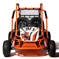 Buggy arenero de 120 cc y 4 tiempos a gasolina con transmisión por cadena, Go Kart todoterreno de 4 ruedas para adultos y niños, para conducción al aire libre