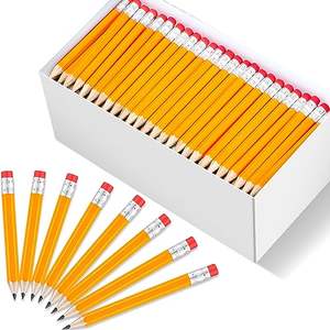 <span class=keywords><strong>Mini</strong></span> crayon hexagonal n ° 2 de 4 pouces, non toxique, Lapiz avec gomme Tops, crayons standard de poche de <span class=keywords><strong>golf</strong></span> pour toutes les occasions. - Product Image 2