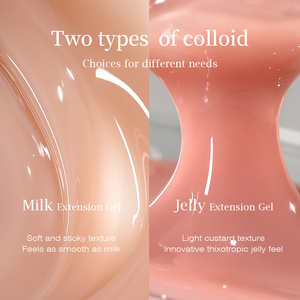 MRNAIL Nude Color Strukturelles UV-Gel Nagel verlängerung Schnellt rockn endes Milch gel für Nagels tudios - Product Image 2