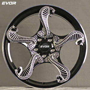ล้อแม็กซ์ EVOR Forged รุ่นใหม่ 5x120 5x112 ขนาด 18 19 20 นิ้ว ผลิตจากอลูมิเนียมอัลลอยด์ สำหรับรถยนต์นั่งส่วนบุคคล  เช่น ฟอร์ด มัสแตง และโฟล์คสวาเกน - Product Image 6