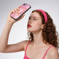 Coque de téléphone en TPU acrylique par sublimation compatible avec iPhone, motif dragon de luxe, transfert thermique, coques de protection vierges pour téléphones mobiles