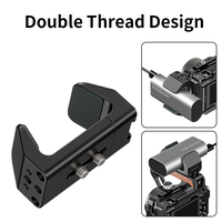 Soporte de Metal para Teléfono Móvil, Soporte Ajustable para Teléfono Inteligente, Abrazadera para Adaptador de Trípode para iPhone 16 Plus PRO Max GoPro