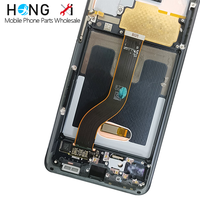 Pantalla LCD para Samsung Galaxy S21 5G Ultra, LCD Original para Samsung S21 Ultra, Pantalla OLED para Samsung S21 Ultra, Repuesto de Pantalla