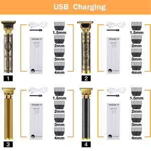 Afeitadora profesional inalámbrica para <span class=keywords><strong>Barba</strong></span>, cortadora de pelo eléctrica para hombres, cortadora de pelo de peluquero, máquina de <span class=keywords><strong>afeitar</strong></span> OEM - Product Image 5
