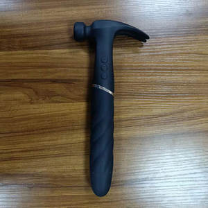 Vibromasseur de Massage en Silicone féminin outil de soin du corps marteau de dieu en plastique pour la taille de la chambre d'hôtel et le massagem simulé à la main - Product Image 5