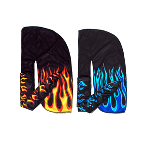 <span class=keywords><strong>Durag</strong></span> personnalisé flamme rouge avec logo <span class=keywords><strong>Durag</strong></span> personnalisé soyeux Designer <span class=keywords><strong>Durag</strong></span> vente en gros Hip Hop <span class=keywords><strong>bleu</strong></span> feu Durags pour hommes - Product Image 1