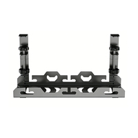 Support de câbles plat pour échelle, porte-clés, clips, grille métallique, cadre de lit, organisateur de bureau, support de prise de courant commutable MQTT