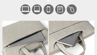 Sac d'ordinateur portable 15.6 pouces mallette Messenger sac transportant pour le travail personnalisé PU cuir pochette d'ordinateur pochette d'ordinateur pour hommes femmes