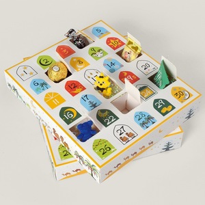 Boîte <span class=keywords><strong>de</strong></span> perforation amusante pour calendrier <span class=keywords><strong>de</strong></span> 30 jours Joyful, boîte surprise faite <span class=keywords><strong>maison</strong></span> - Product Image 3