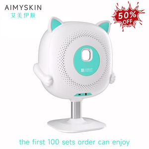 Analizador de piel <span class=keywords><strong>3D</strong></span> diagnóstico Wifi AI inteligente Digital Ipad lámpara de madera humedad Facial escáner cámara mejor 2023 analizador de piel - Product Image 3