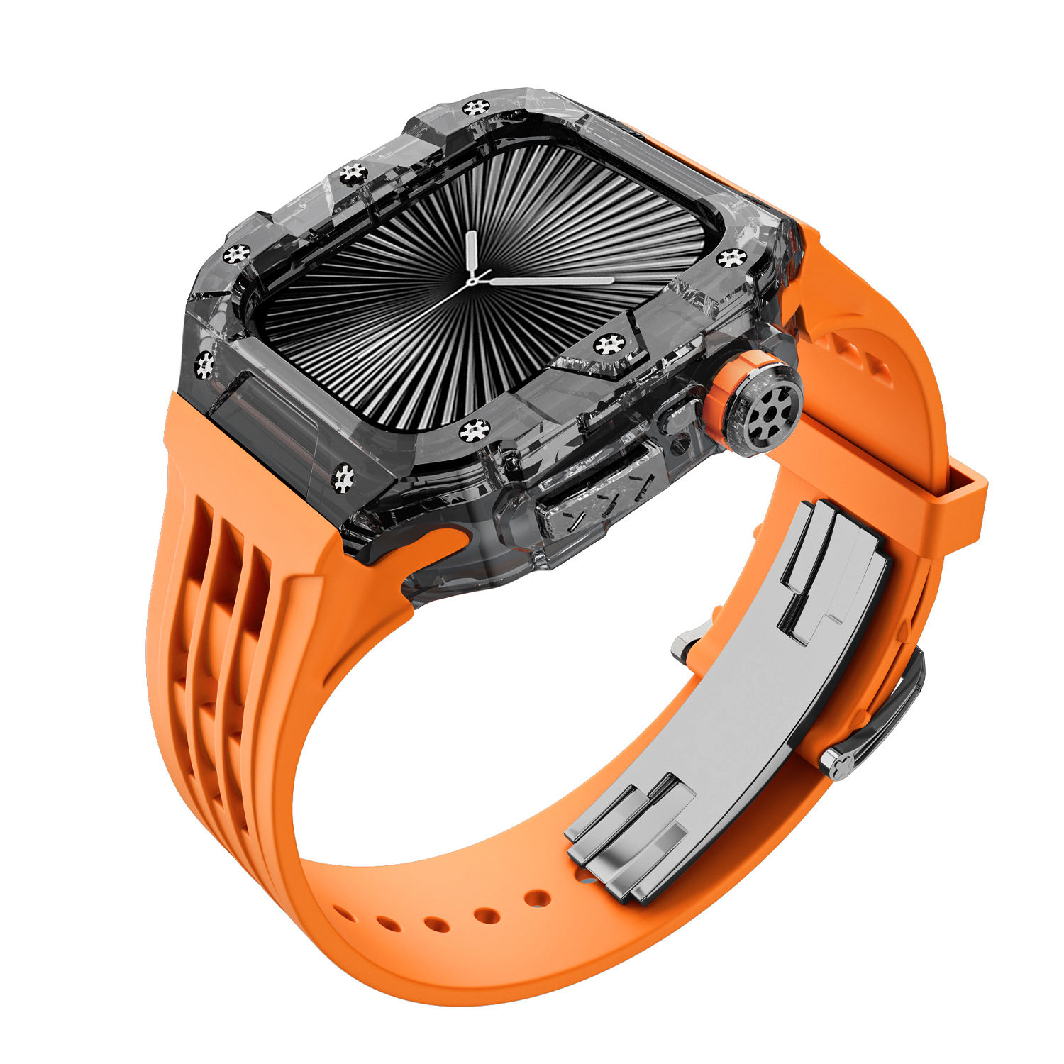 (Transparent Black) Orange