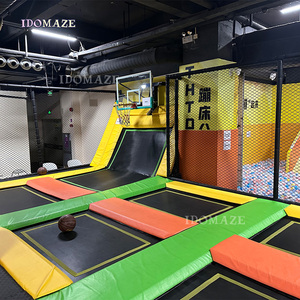 Parque de Trampolines Comercial Interior para Adultos, Adolescentes y Niños, Casa de Trampolines con Tobogán y Obstáculos para Niños - Product Image 3