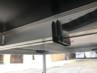 Plateforme de scène rétractable portable TourGo, installation rapide et facile, contreplaqué, quatre pieds