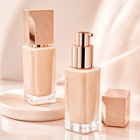 Fond de Teint Liquide Minéral Personnalisé OEM Cosmétiques Haut de Gamme Contrôle du Sébum Correcteur Couvrance Totale Fini Mat Marque Privée
