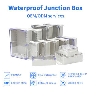 Công nghiệp điện ABS ngoài trời nhựa điện tử ngắt mạch hộp bao vây không thấm nước IP67 hộp phân phối - Product Image 5