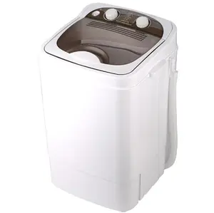 7.0kg एकल ड्रम एकल सिलेंडर मिनी कपड़े धोने की मशीन के साथ अर्द्ध स्वचालित निर्जलीकरण