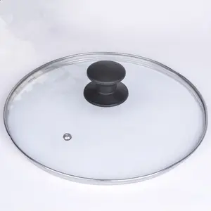 炊具用钢化玻璃锅盖套装Tampa de Vidro para Panelas