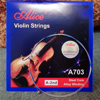 Cordage pour violon Alice A703, cordes