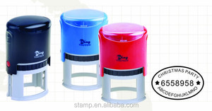 2024 tùy chỉnh OEM văn phòng phẩm văn phòng <span class=keywords><strong>stamper</strong></span> tem vòng tự mực con dấu cao su - Product Image 5