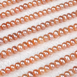 Nouveauté : Perles d'eau douce naturelles, perles plates, perles Mantou, perles nues, perles pour bijoux faits main, perles en vrac, perles à facettes - Product Image 3