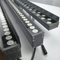 Alison Professional Éclairage extérieur de façade de bâtiment IP65 Étanche DMX512 Bande LED à haute luminosité Projecteur mural à pixels