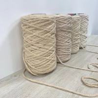Fournisseurs de fil de serpillière en coton polyester recyclé de couleur personnalisée, best-sellers