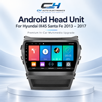 Adapté pour IX45 Santa Fe 2013-2017 Autoradio multimédia 9 pouces tactile sans fil Carplay Android Auto GPS WIFI Bluetooth DSP