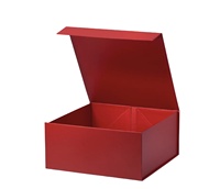 Nouvelle boîte cadeau pliable personnalisée en carton, gaufrage, carton gris recyclable, fermeture magnétique, design à rabat spécial pour vêtements et chaussettes