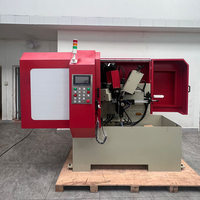 Machine à affûter les lames de couteaux à disque en carbure à angle servo automatique à grande vitesse pour le travail du bois