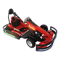 Nouveaux arrivages en gros de karting K9 pour enfants version commerciale de piste de course kits de kart électrique bon marché