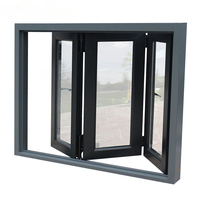 Puertas y Ventanas de Doble Vidrio con Revestimiento Resistente a Huracanes, Diseño Moderno de Alta Calidad, Gris, Horizontal, para Casas y Cocinas
