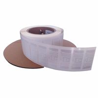 Étiquette RFID UHF AZ-MR8C ARC ISO 18000-C 46 * 22 mm Papier blanc Puce Impinj M830 Distance de lecture de 8 mètres