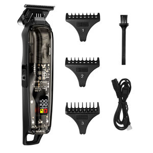 Tondeuse à <span class=keywords><strong>cheveux</strong></span> professionnelle sans fil Morui USB tondeuse à barbe pour homme tête chauve toilettage électrique - Product Image 2