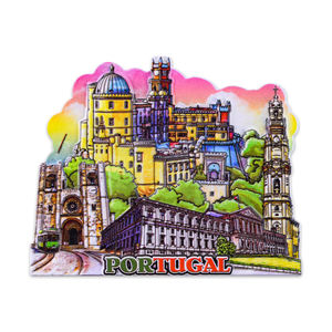 Imán de Refrigerador Personalizado de Gran Tamaño con Diseño de Ciudad de <span class=keywords><strong>Portugal</strong></span>, Recuerdo de Viaje, Artesanía de Resina, Forma Moderna, Impermeable - Product Image 6
