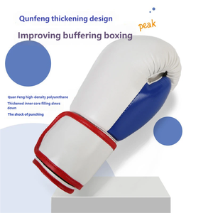 <span class=keywords><strong>Gants</strong></span> <span class=keywords><strong>de</strong></span> <span class=keywords><strong>boxe</strong></span> pour adultes pour l'entraînement au kickboxing - <span class=keywords><strong>Cuir</strong></span> synthétique/véritable pour la fermeture Respirant Durable Bracelet <span class=keywords><strong>de</strong></span> poignet réglable - Product Image 6