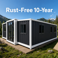 Dormitorio Prefabricado Expandible en Contenedor de 40 pies, 8 Camas, Alojamiento Modular Portátil para Trabajadores, Vivienda para Sitios de Minería, Montaje Rápido