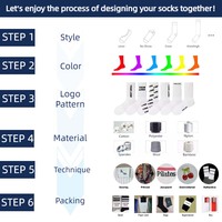 Sublimation personnalisée de haute qualité tricot genou haut hommes longues chaussettes d'équitation sport personnalisé chaussettes équestres