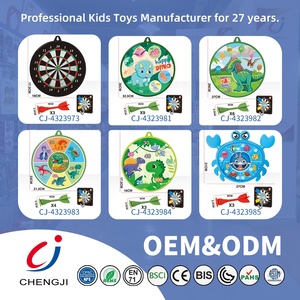 Chengji enfants jouet <span class=keywords><strong>jeu</strong></span> de fléchettes cible sport ensemble intérieur extérieur <span class=keywords><strong>jeu</strong></span> <span class=keywords><strong>ventouse</strong></span> fléchettes 6 pouces dessin animé dinosaure <span class=keywords><strong>jeu</strong></span> de fléchettes - Product Image 5
