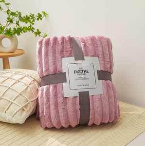 Couverture en flanelle confortable en polyester écologique ultra-doux et durable 70x100 cm, literie, <span class=keywords><strong>décoration</strong></span> intérieure, livraison directe - Product Image 3