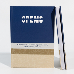 All'ingrosso A5 Logo personalizzato stampato Agenda Note libro foderato cartonato Journal Planner cartone per la pianificazione della nota - Product Image 1