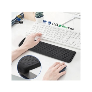 PORON Mouse Mat New Anti-Slip Bottom Memory Keyboard <strong>Pad</strong> Edge Cushions Gaming Mouse <strong>Pad</strong> Wrist Rest PORON Mouse <strong>Pad</strong> for Office - Product Image 1
